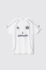 Maxi t-shirt paricollo con taglio raglan • Bianco