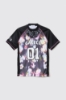 T-shirt paricollo raglan • Nero