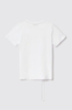 T shirt in jersey con ricamo • Bianco