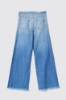 Pantalone maxi palazzo con coulisse • Blu