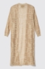 Cardigan lungo in maglia lurex • Deserto