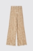 Pantalone dritto in maglia • Deserto