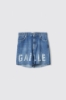 Short loose fit • Blu