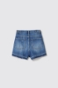 Short carry over con morsetti • Blu