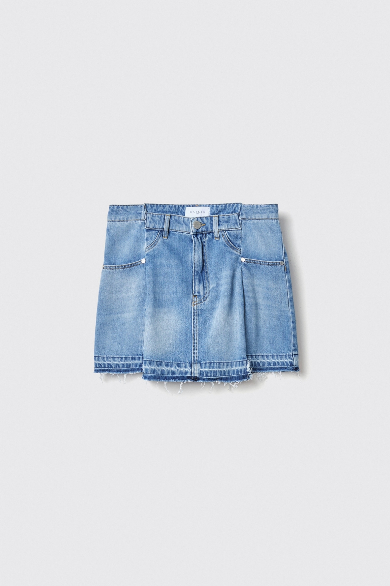 Gonna in denim • Blu