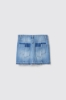 Gonna in denim • Blu