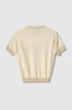 Pullover regular manica corta • Off white
