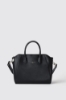 Reg duffle con logo in metallo • Nero