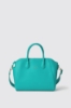 Reg duffle con logo in metallo • Verde menta