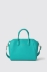 Reg duffle con logo in metallo • Verde menta