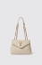 Maxi shoulder strap doppio matelasse' glp in metallo • Safari