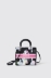 Reg shoulder strap canvas stampa allover banda logo • Fiorato