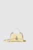 Mini hand bag con lucchetto logato • Giallo