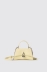 Mini hand bag con lucchetto logato • Giallo