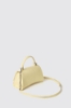 Mini hand bag con lucchetto logato • Giallo