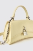 Mini hand bag con lucchetto logato • Giallo