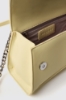 Mini hand bag con lucchetto logato • Giallo