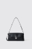 Reg shoulder strap con lucchetto logato • Nero