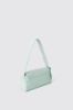 Reg shoulder strap con lucchetto logato • Verde acqua