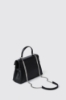 Reg hand bag con lucchetto logato • Nero