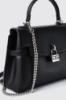 Reg hand bag con lucchetto logato • Nero