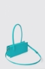 Reg shoulder strap con logo in metallo • Verde menta