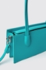 Reg shoulder strap con logo in metallo • Verde menta