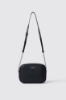 Reg camera bag con logo in metallo • Nero