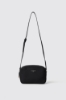 Reg camera bag con logo in metallo • Nero