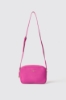 Reg camera bag con logo in metallo • Fucsia