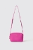 Reg camera bag con logo in metallo • Fucsia