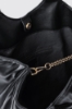 Maxi shopper doppio matelasse' glp in metallo • Nero