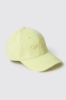 Cappello con visiera e logo ricamato • Lime