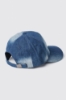 Cappello denim con visiera e logo ricamato • Denim light blu
