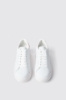 Sneakers addict in action leather con inserto in suede • Rosa orchidea
