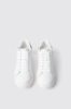 Sneakers addict in action leather con rubber patch • Blu