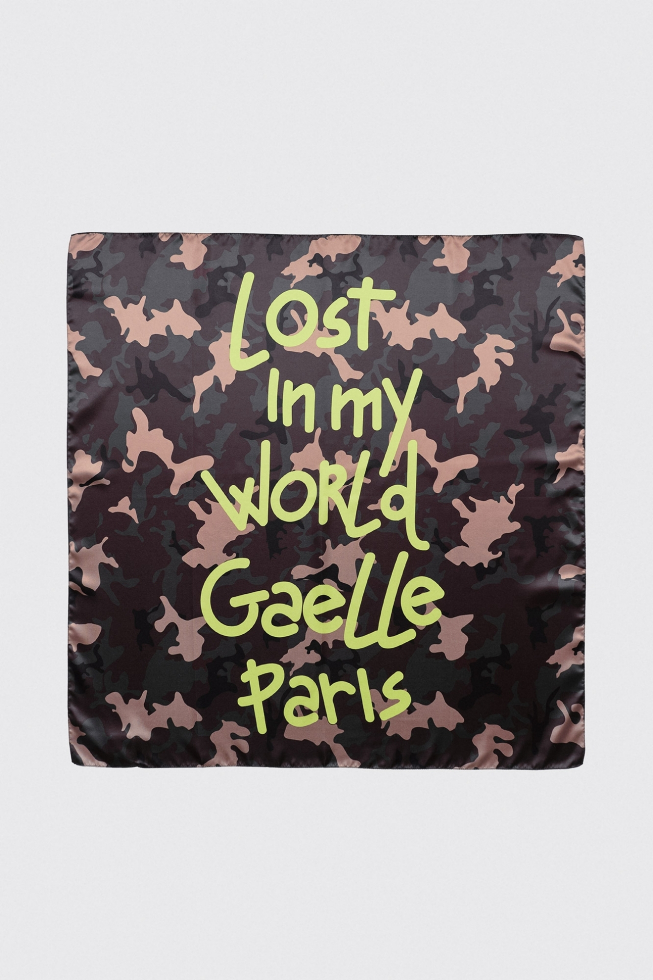 Foulard stampa allover • Camouflage