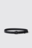 Mini belt con fibbia maxi g • Nero