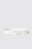 Reg belt con fibbia maxi g • Bianco