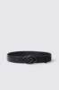 Reg belt con fibbia maxi g • Nero