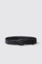 Reg belt con fibbia maxi g • Nero