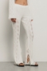 Pantalone con apertura sul fondo • Madreperla