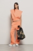 Maxi shopper con logo ricamato • Camouflage