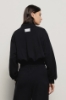 Bomber cropped zippato • Nero
