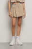 Gonna corta in gabardina • Safari