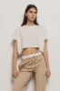 Crop in maglieria • Madreperla