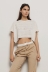 Crop in maglieria • Madreperla