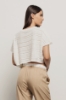 Crop in maglieria • Madreperla
