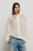 Bomber in maglia • Madreperla