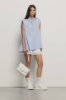 Reg shoulder strap con logo in metallo • Bianco